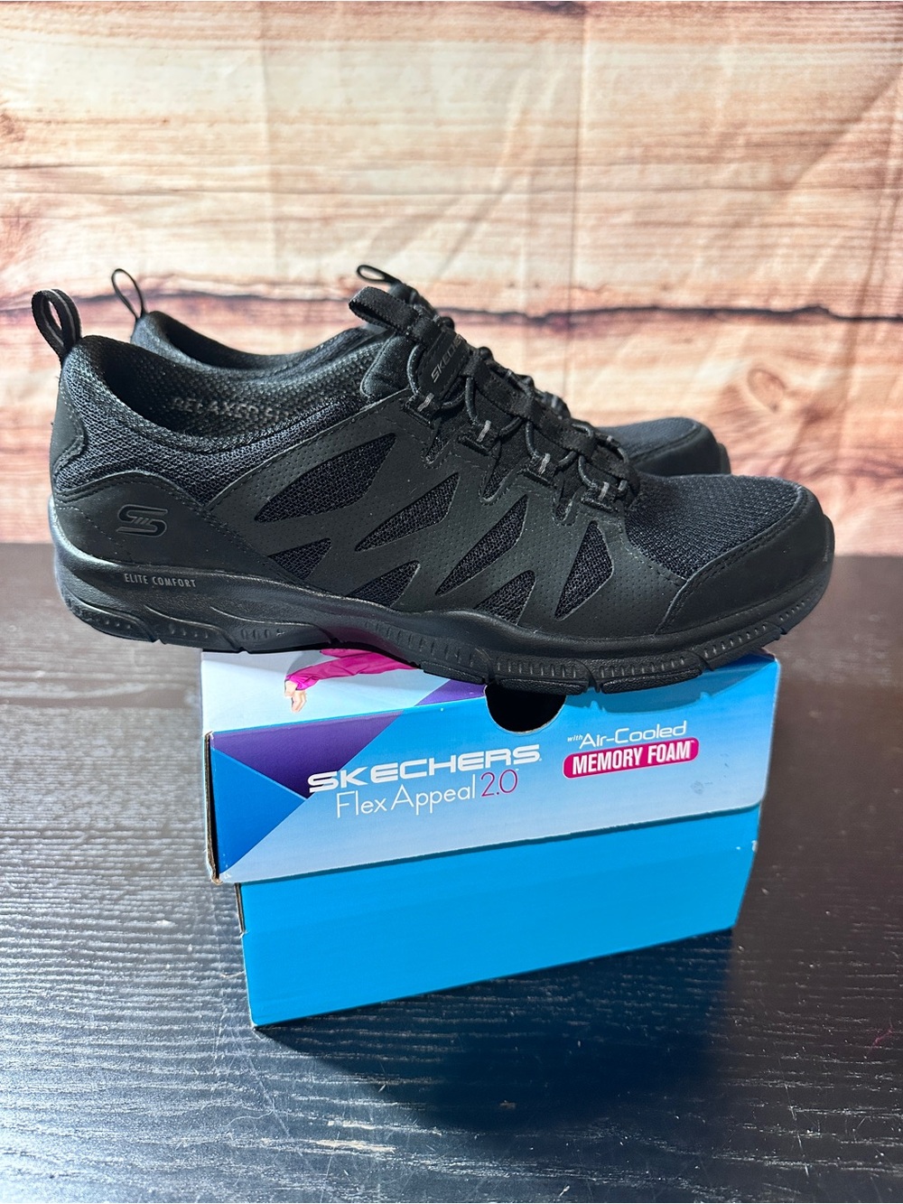 Skechers Relaxed Fit: Gratis - Gratitude slip-on shoe Black Size 7 #104222 Style